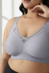 Zivame Freeform True Curv Padded Non Wired Full Coverage T-Shirt Bra - Silver Bullet — thumbnail 6